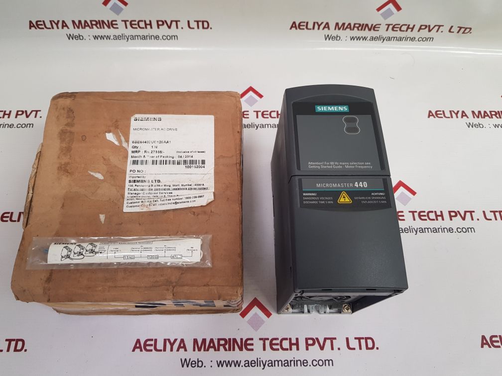 Siemens 6se6440-2uc12-5aa1 inverter drive
