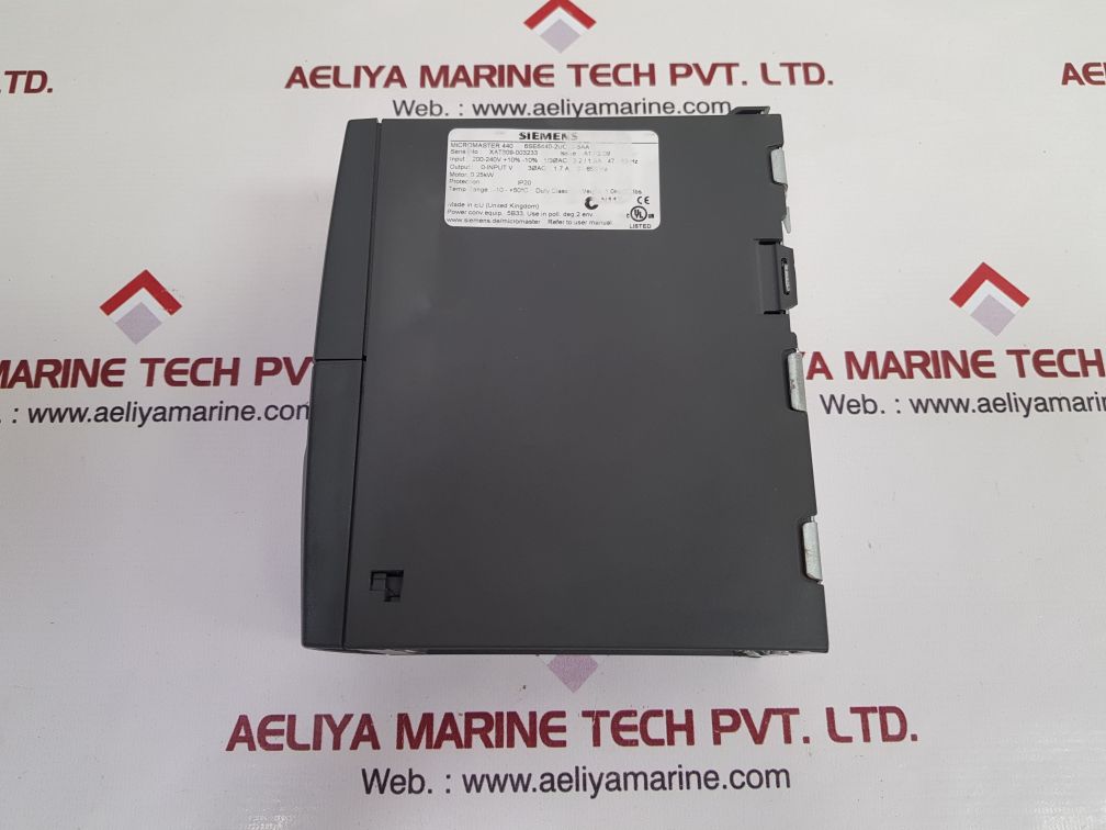 Siemens 6se6440-2uc12-5aa1 inverter drive
