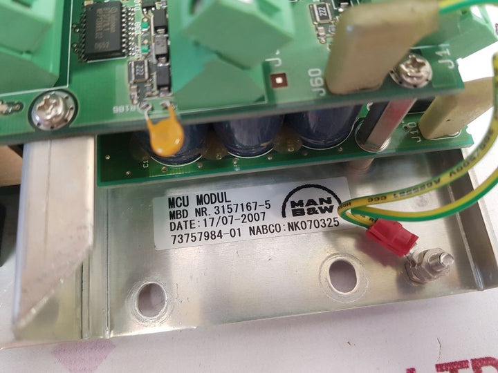 Man b&w mcu-0230-f pcb module 1142352-0 rev. 1.2
