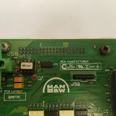 Man b&w mcu-0230-f pcb module 1142352-0 mcu ver 7
