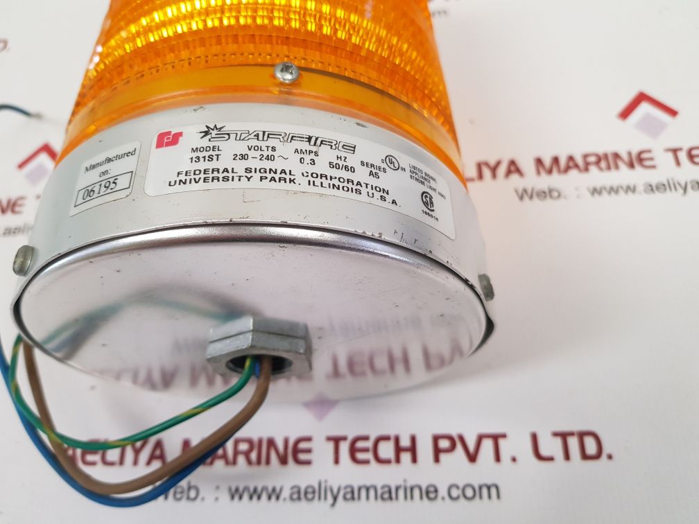 Federal signal 131st starfire strobe light 4n43 
