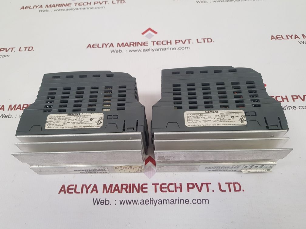 Siemens 6se6410-2ub13-7aa0 micromaster 410 inverter 0.37kw
