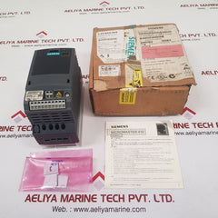Siemens 6se6410-2ub13-7aa0 micromaster 410 inverter 0.37kw
