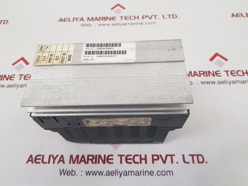 Siemens 6se6410-2ub13-7aa0 micromaster 410 inverter 0.37kw
