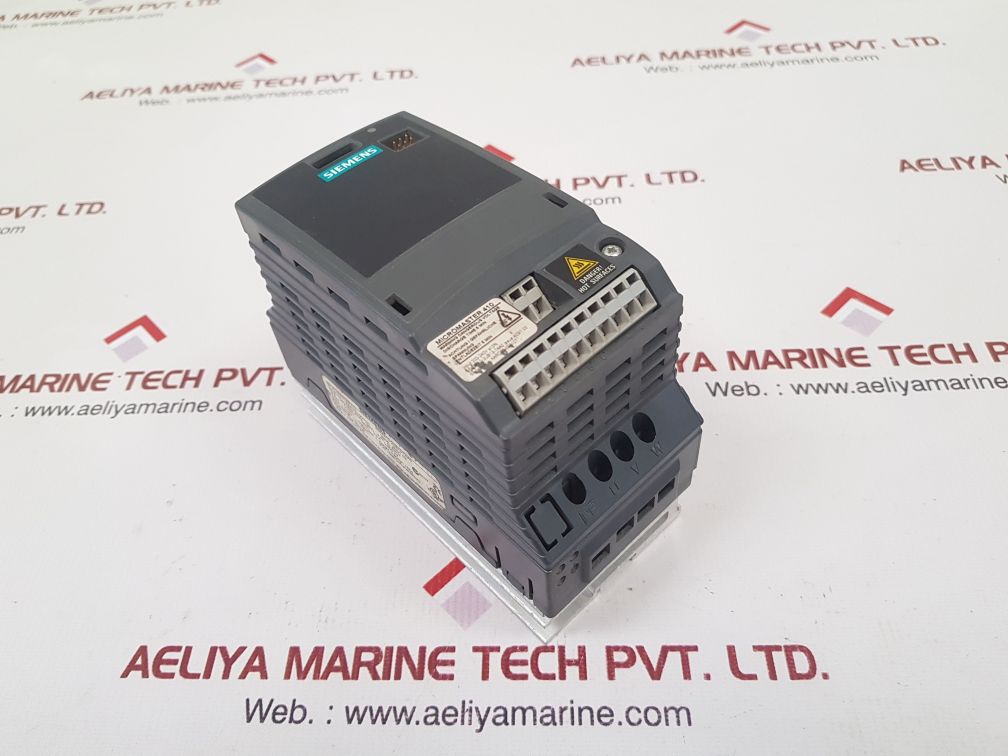 Siemens 6se6410-2ub13-7aa0 micromaster 410 inverter 0.37kw
