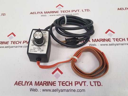 Briskheat bsat101002 heating tape & percentage control
