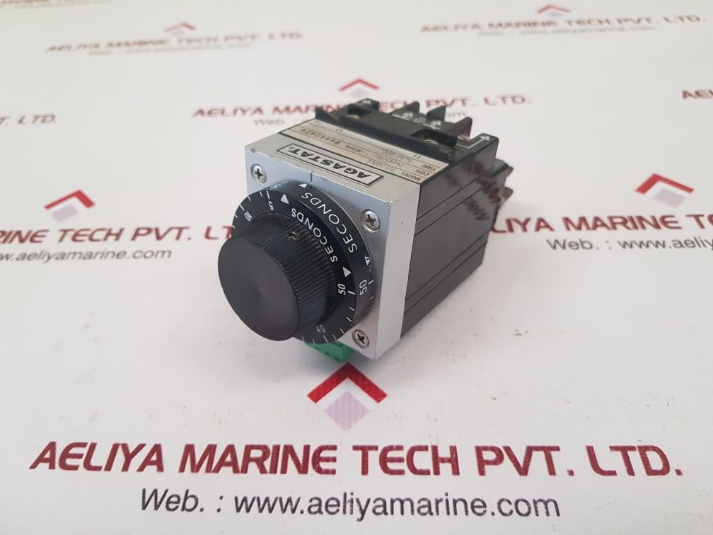 Agastat 7012gdll timing relay 5-50 sec. used
