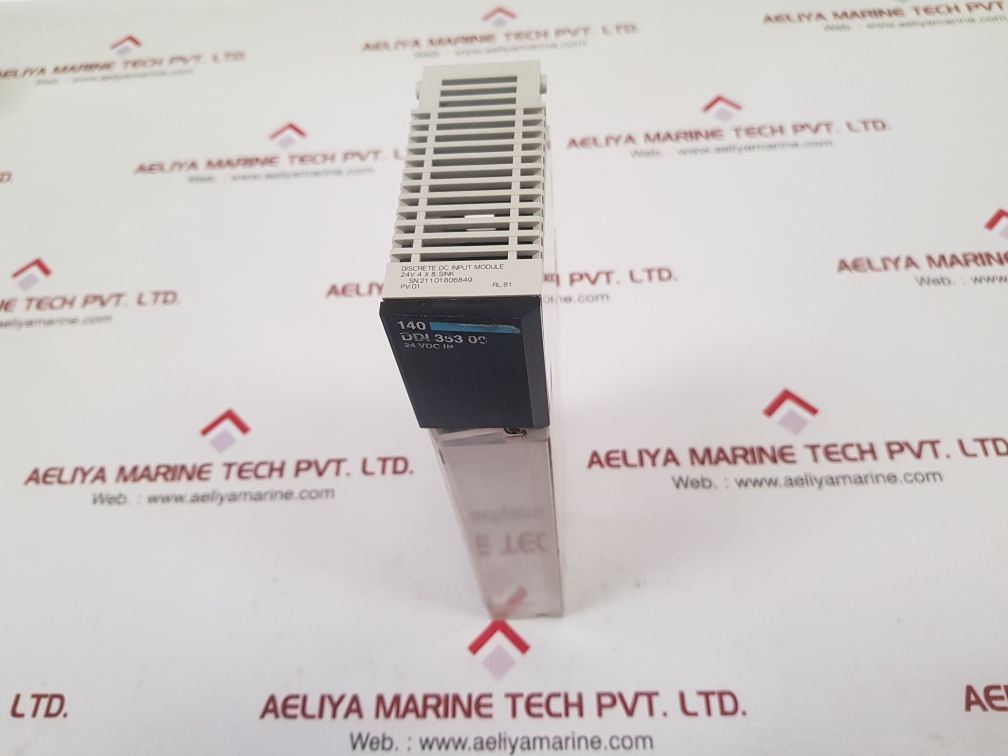 Telemecanique/Schneider modicon 140 ddi 353 00 discrete dc input module pv: 01
