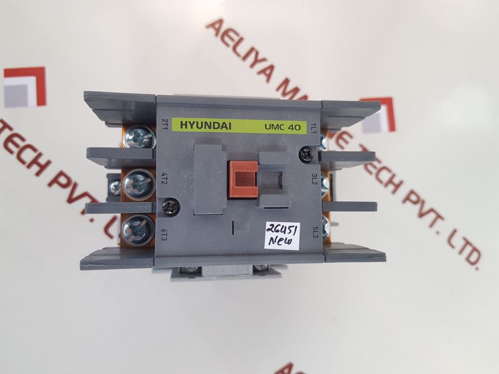 Hyundai umc 40 magnetic contactor 100v~110v 50/60hz
