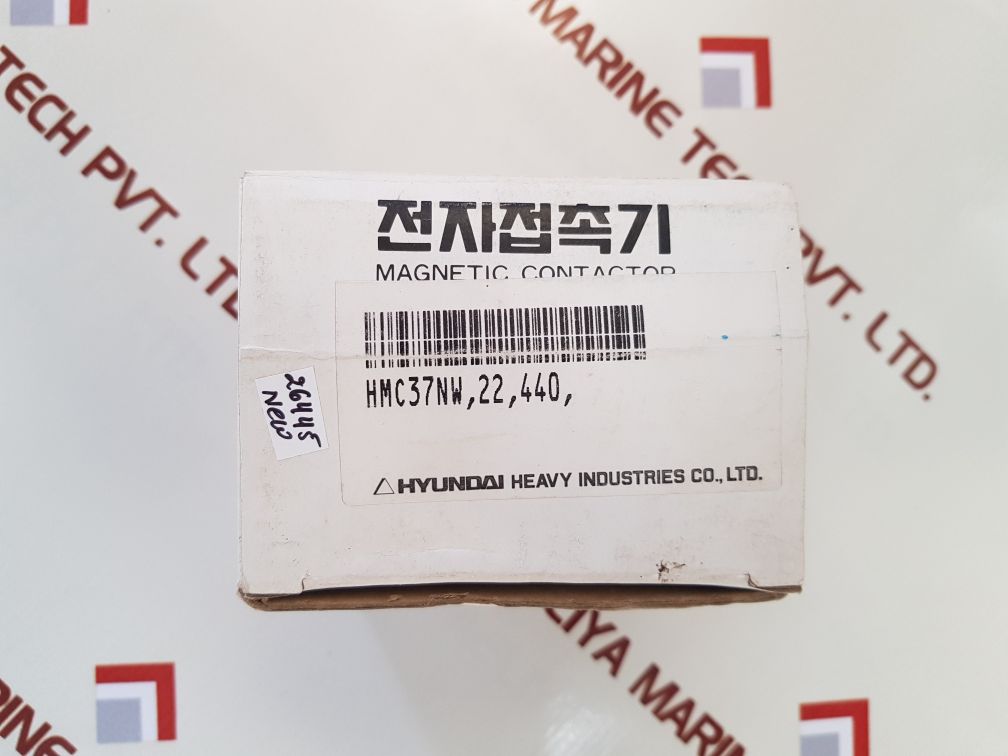 Hyundai hmc37n w 22magnetic contactor

