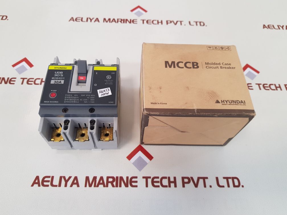 Hyundai udb 30 s molded case circuit breaker 30a
