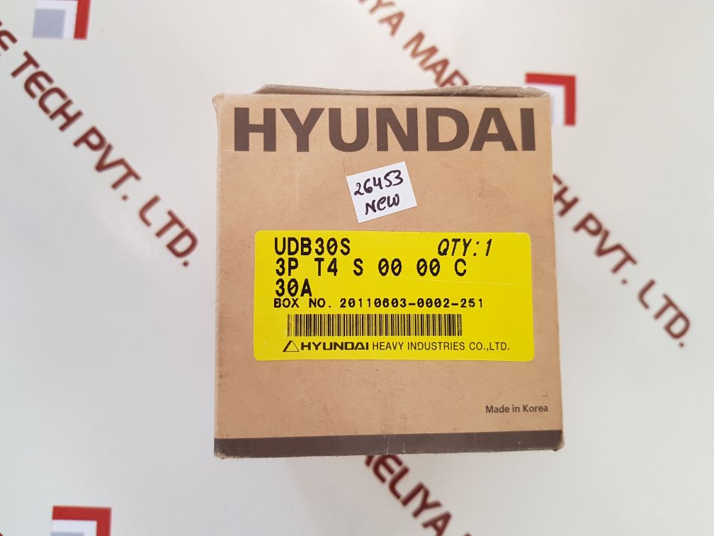 Hyundai udb 30 s molded case circuit breaker 30a
