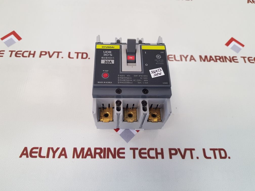 Hyundai udb 30 s molded case circuit breaker 30a
