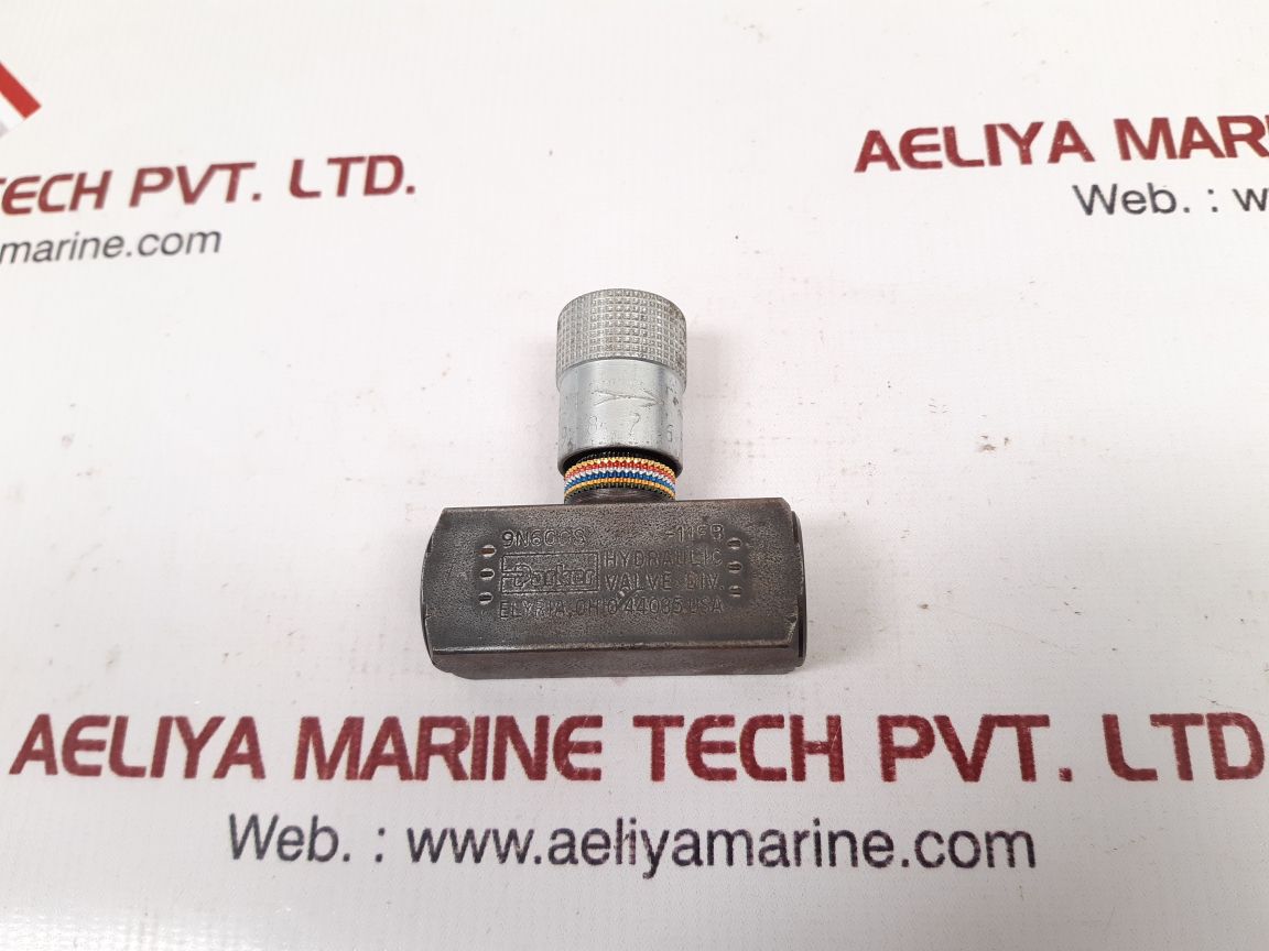 Parker 9N600S-11Fb Hydraulic Flow Control Needle Valve