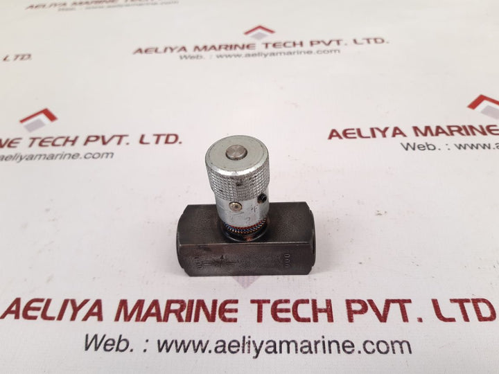 Parker 9N600S-11Fb Hydraulic Flow Control Needle Valve