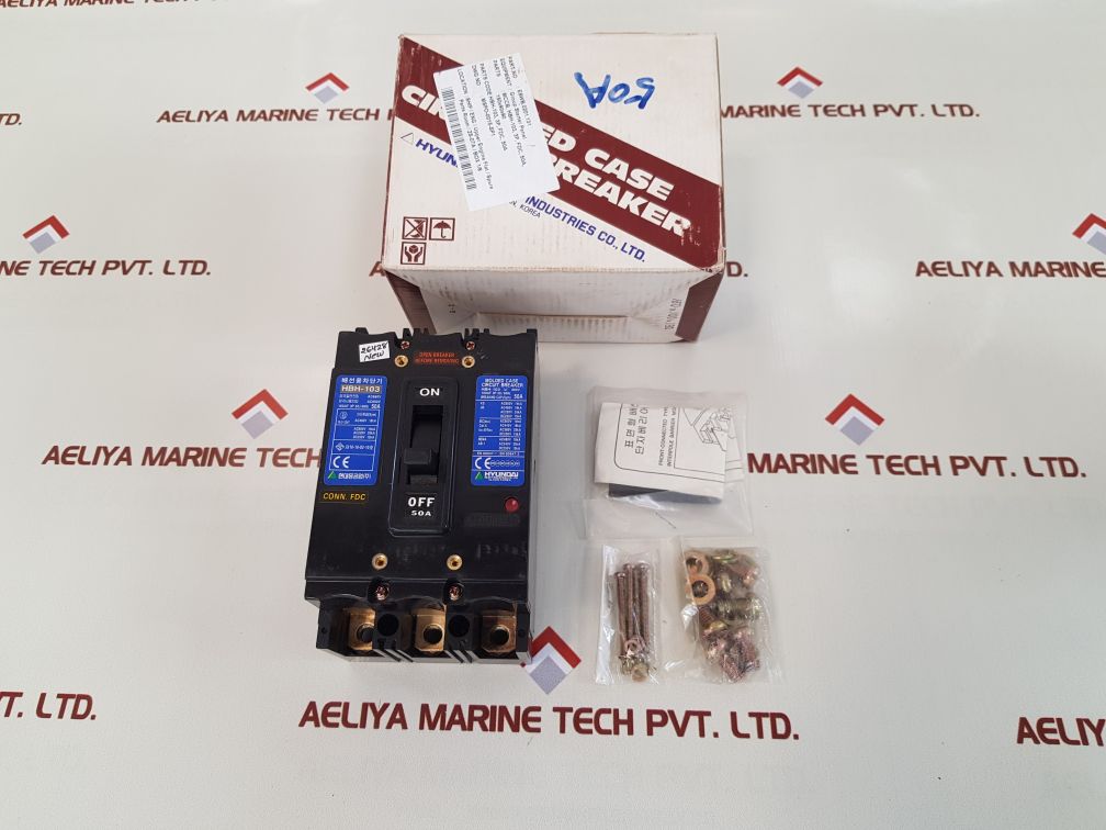 Hyundai hbh-103 molded case circuit breaker