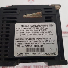 Ge Fanuc Ic693Udr005Rp1 Series 90 Micro Programmable Controller