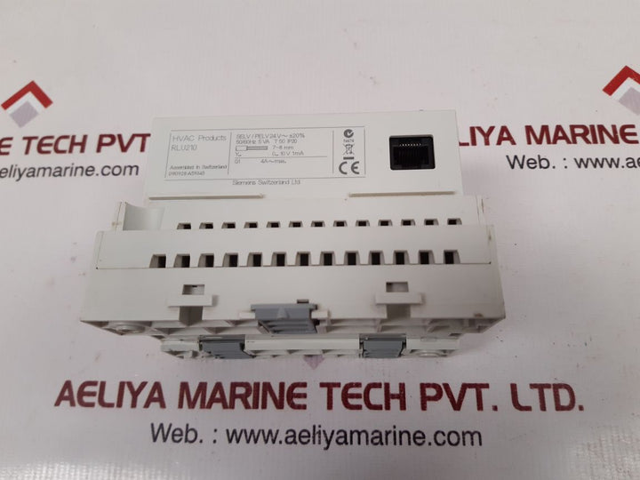 Siemens Rlu210 Universal Controller