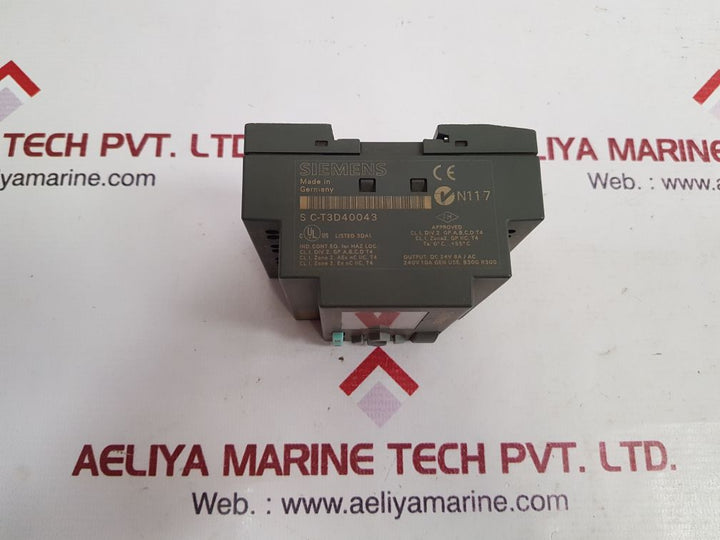 Siemens 6Ed1 052-1Md00-0Ba4 Logic Module S C-t3D40043