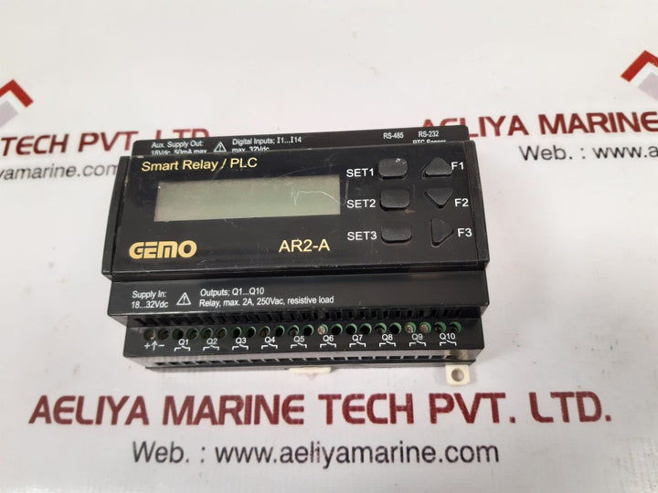 Gemo Ar2-a Smart Relay/Plc Ar2-a-24Vdc-14D-rtc
