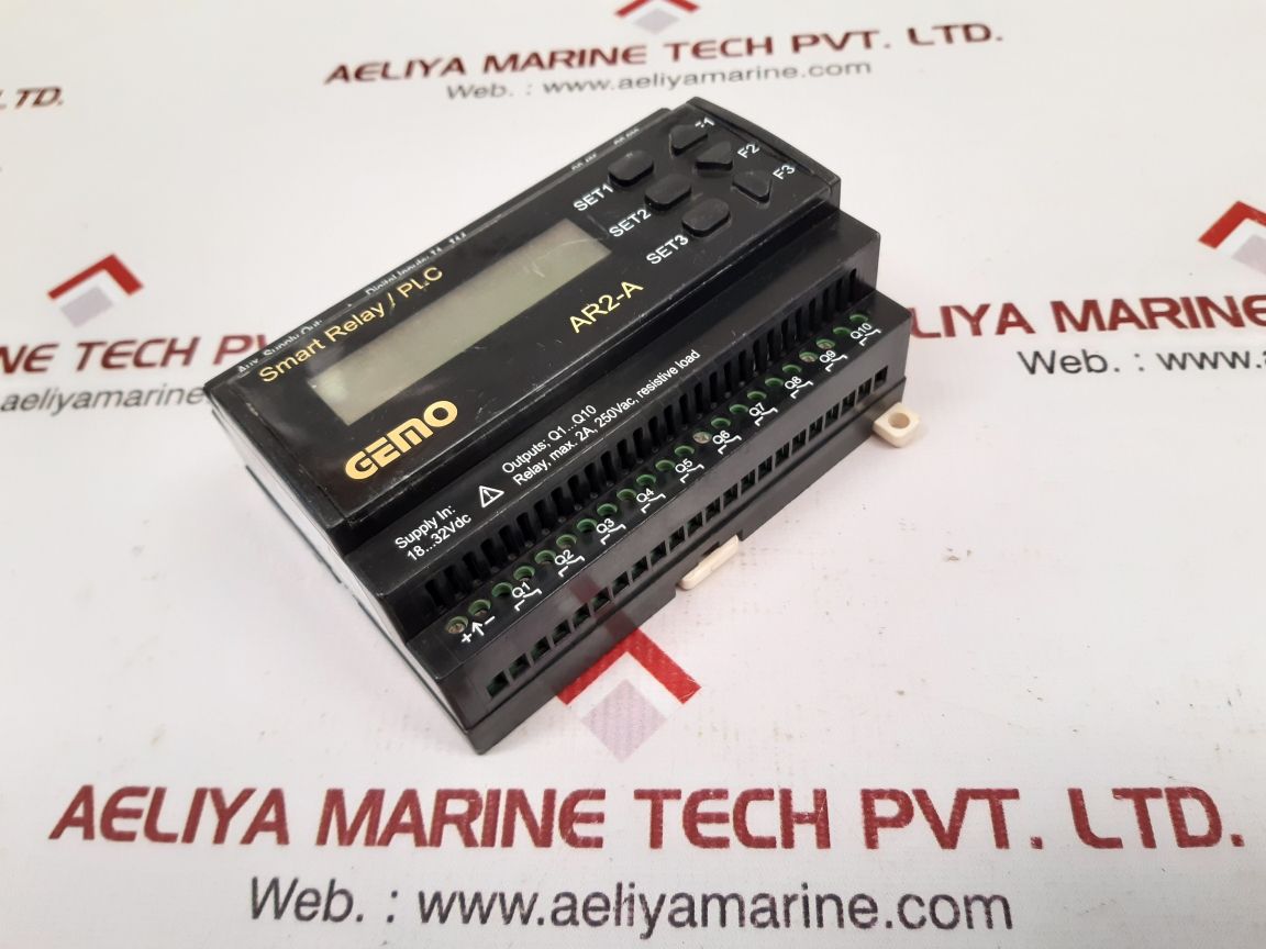 Gemo Ar2-a Smart Relay/Plc Ar2-a-24Vdc-14D-rtc