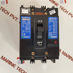 Hyundai hbh-103 molded case circuit breaker 50a