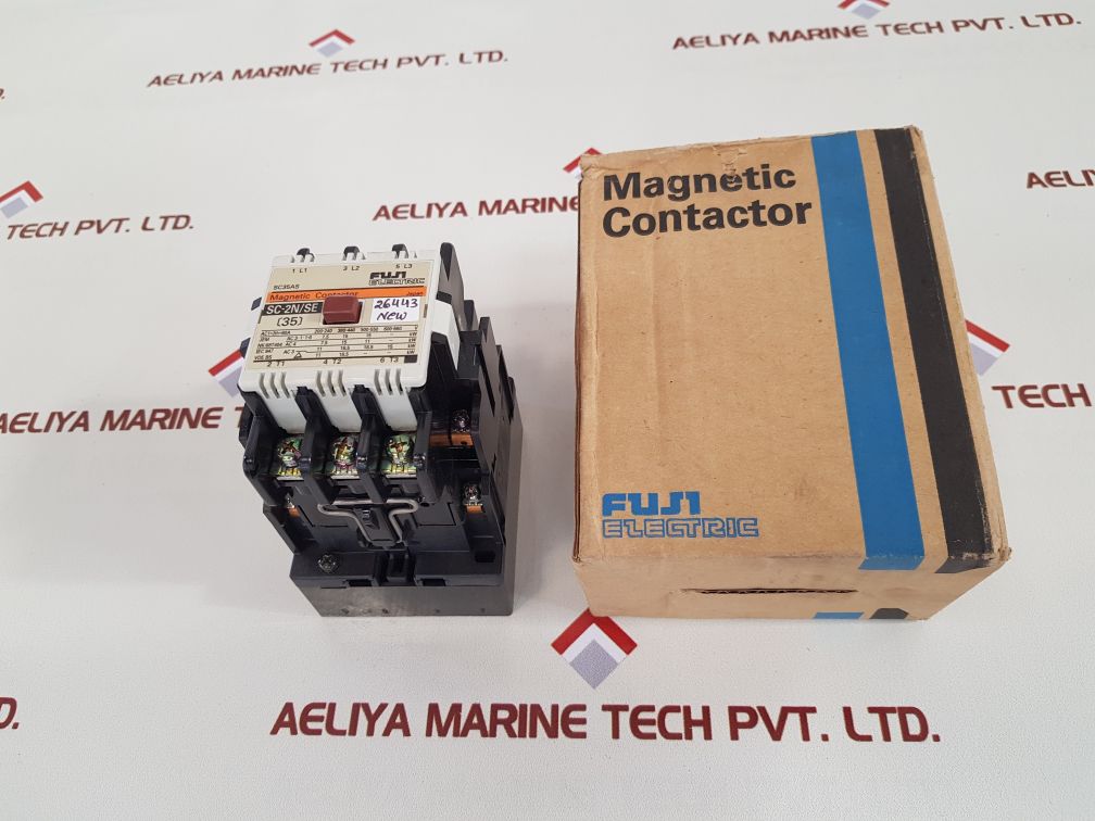 Fuji electric sc-2n/se(35) magnetic contactor