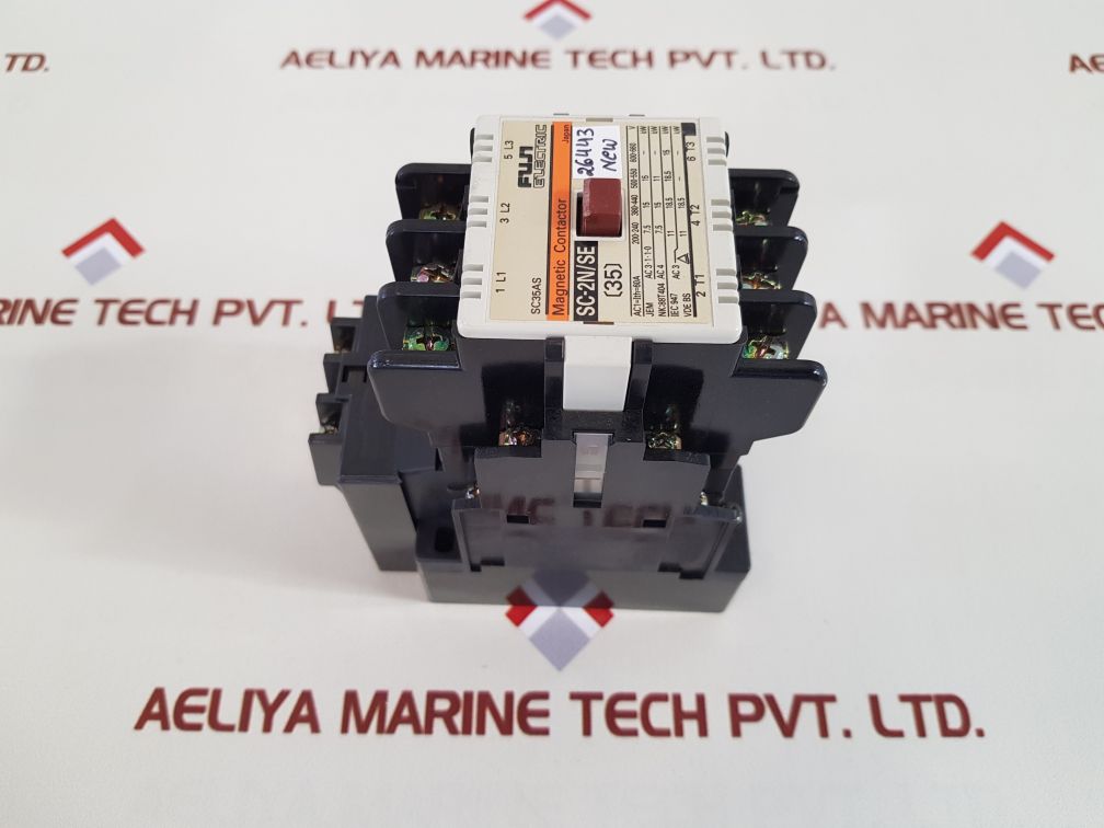 Fuji electric sc-2n/se(35) magnetic contactor