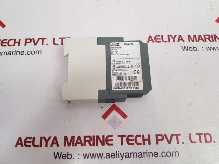Abb Ct-ars Off Delay Time Relay 1Svr430120R0100 New