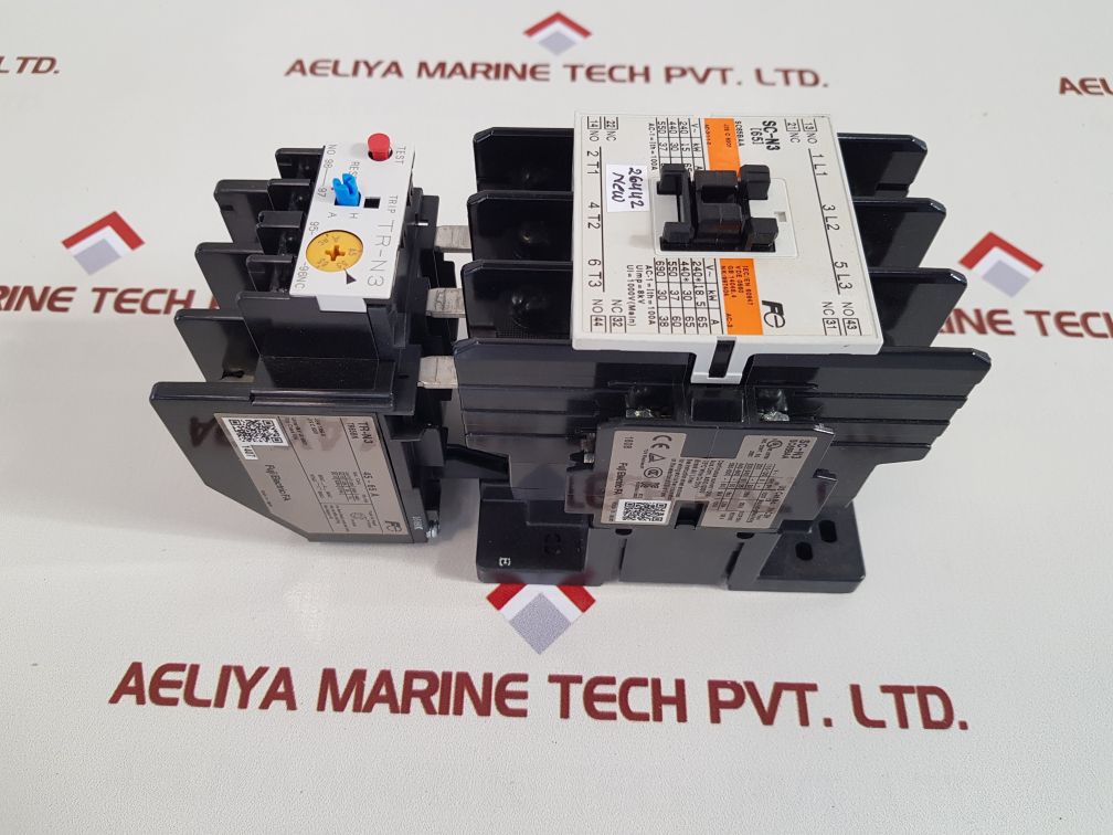 Fuji electric sc-n3 sc65baa magnetic switch with tr-n3 overload relay