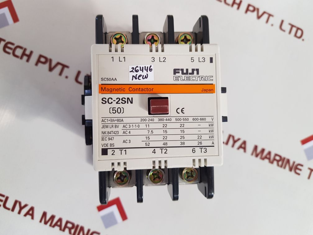 Fuji electric sc-2sn[50] magnetic contactor