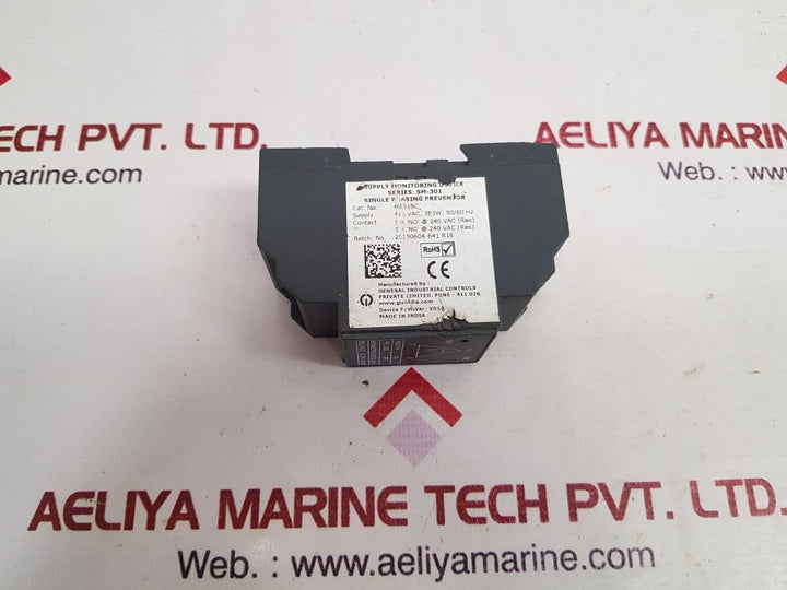 Gic Ma51Bc Phase And Voltage Control Relay Sm-301