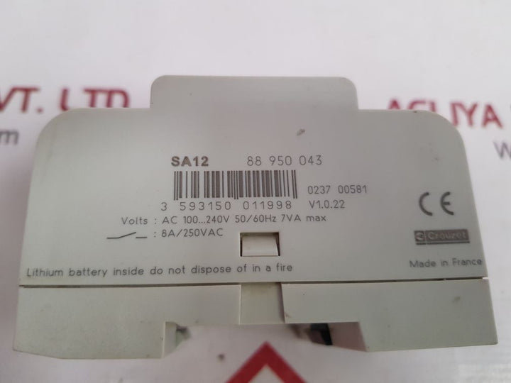 Crouzet Sa12 Millenium Ii 88 950 043 Controller Used