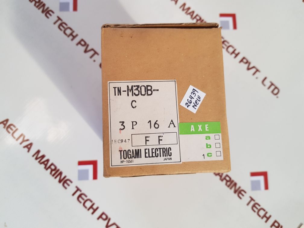 Togami-electric tn-m30b motor breaker