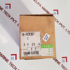 Togami electric tn-m30b motor breaker 25a