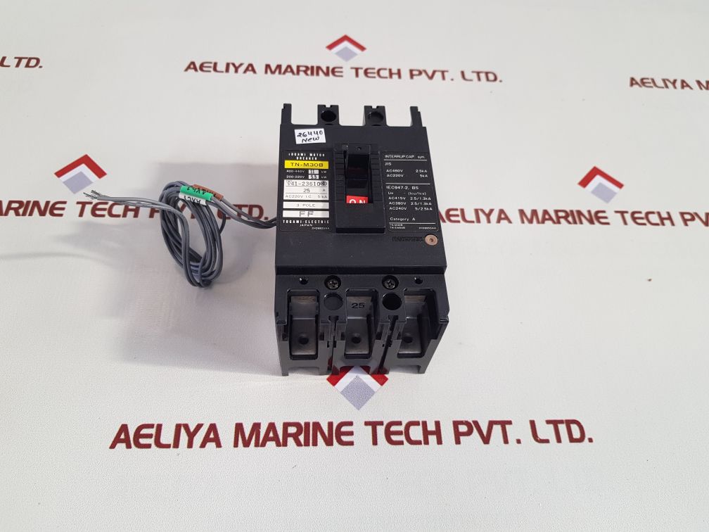 Togami electric tn-m30b motor breaker 25a