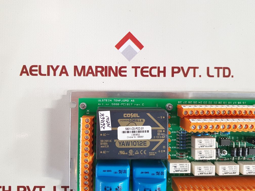 Ulstein tenfjord 5880-pc1017 rev.c signal common pcb card New
