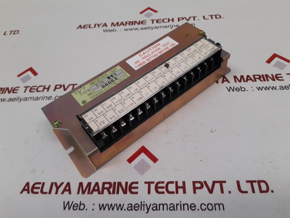 Terasaki Ein-631 Tm-2 Receiver Unit New