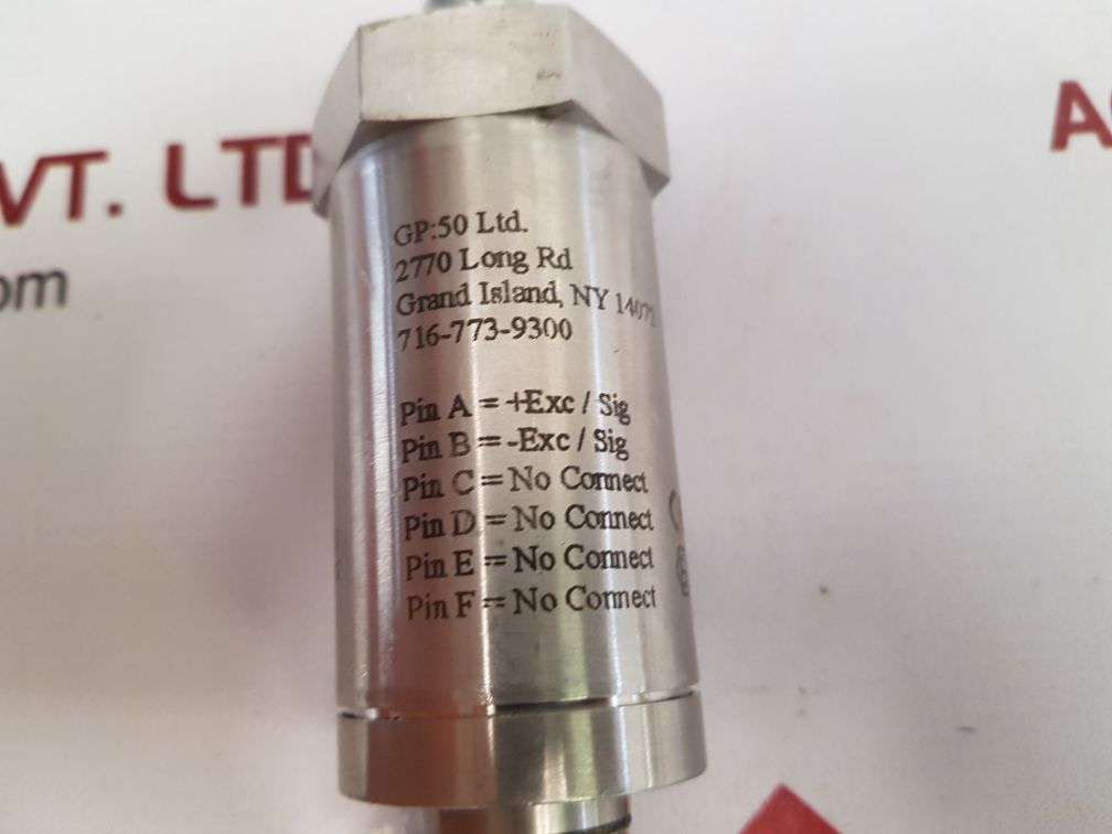 Gp:50 311Aibrz6Ca-a1 Industrial Grade Pressure Transducer