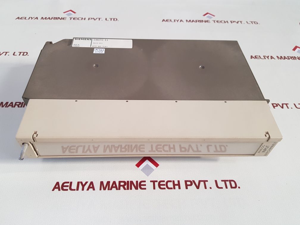 Siemens 6es5 465-7la11 simatic s5 analog input module
