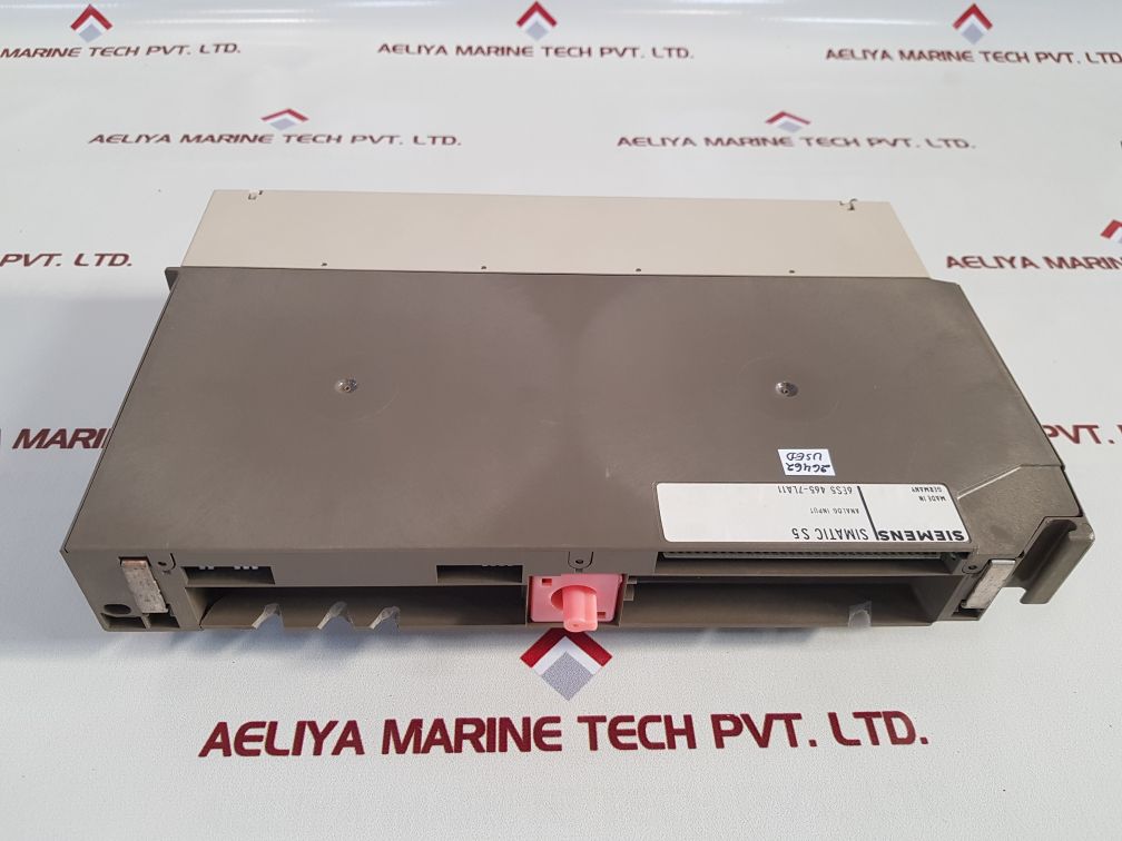 Siemens 6es5 465-7la11 simatic s5 analog input module
