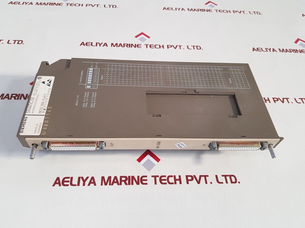 Siemens 6es5 306-7la11 simatic s5 interface module
