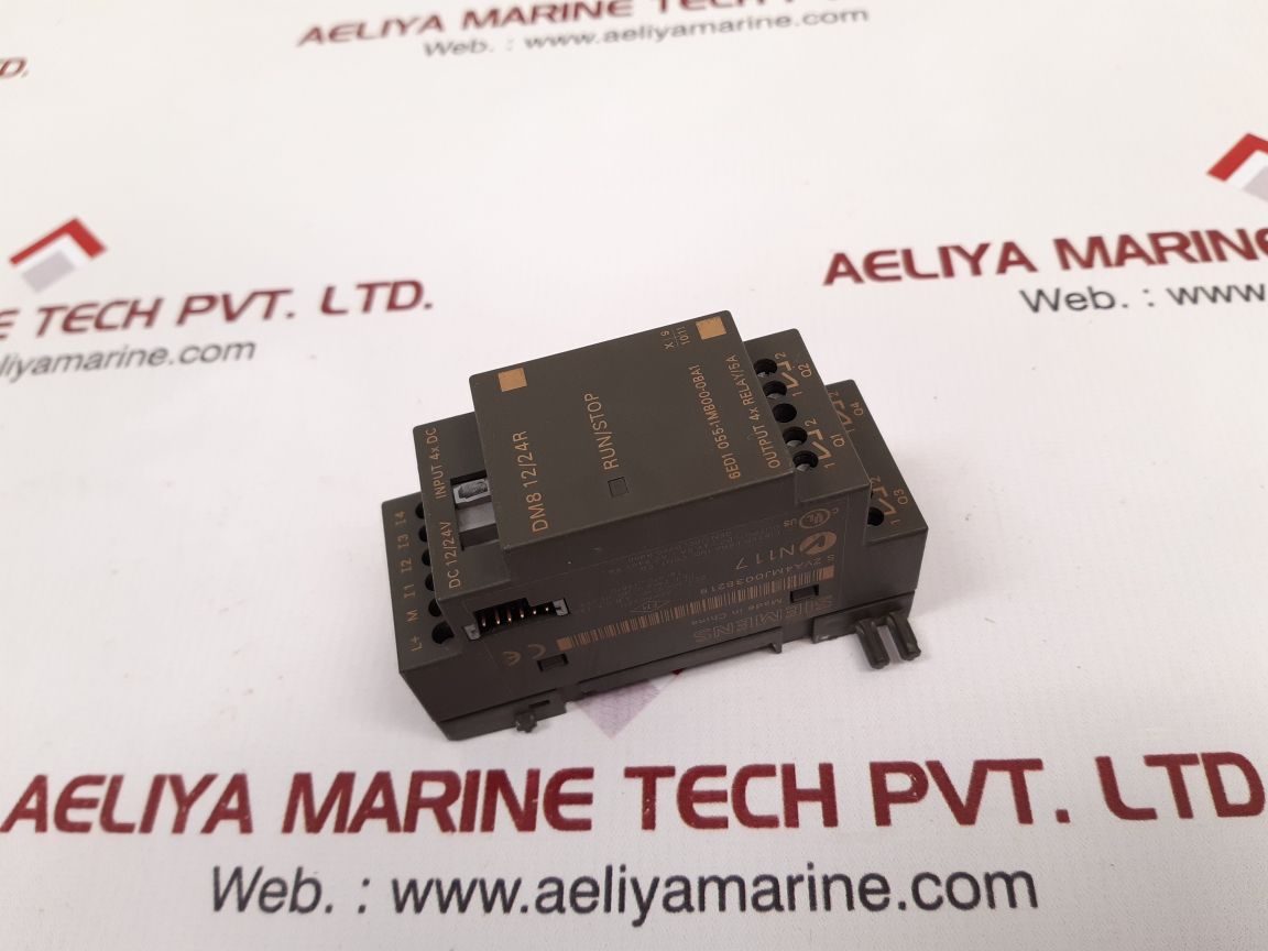Siemens Dm8 12/24R Expansion Module 6Ed1 055-1Mb00-0Ba1