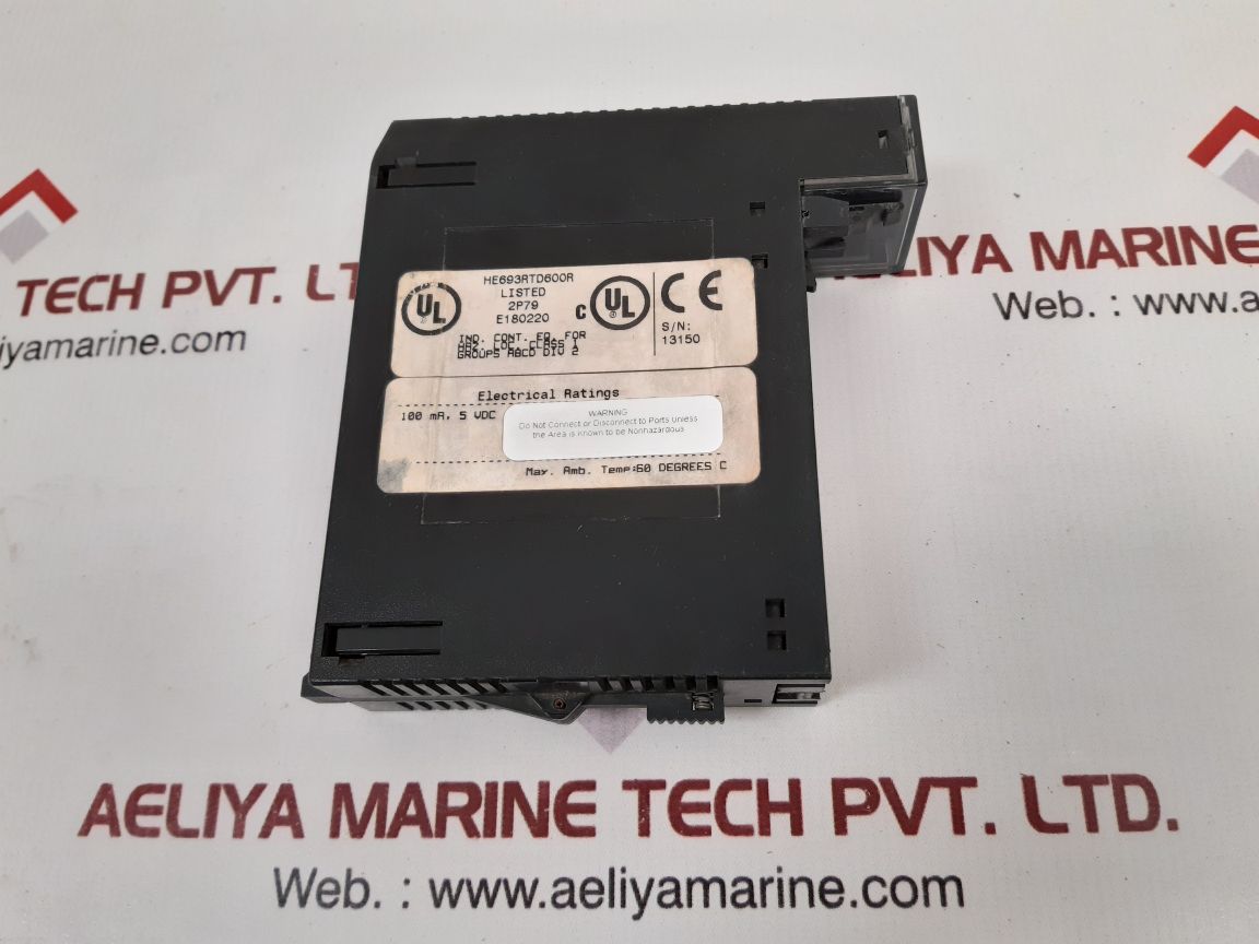 Ge Fanuc He693Rtd600R Input Module