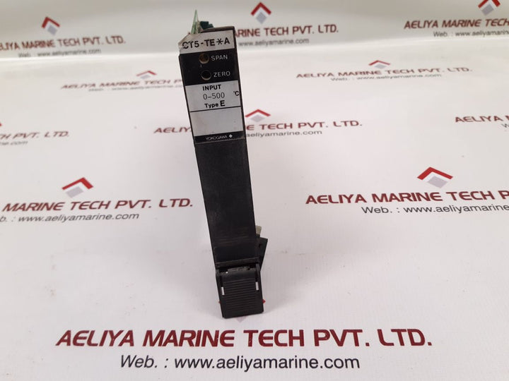 Yokogawa ct5-te*a input module as e9730ba-02
