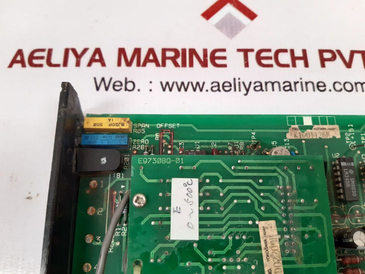Yokogawa ct5-te*a input module as e9730ba-02
