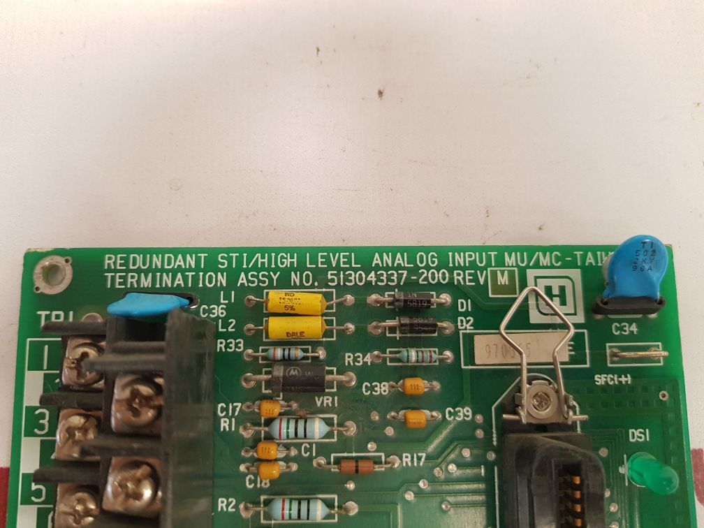 Honeywell 51304337-200 sti high level analog input module