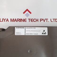Siemens 6es5 944-7ua21 simatic s5 central processing unit