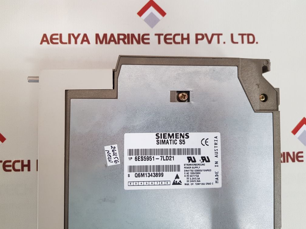 Siemens 6es5951-7ld21 power supply module
