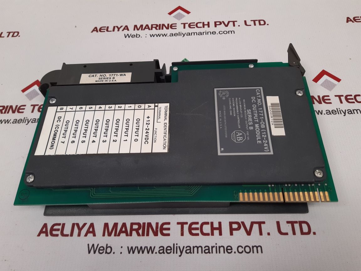 Allen-bradley 1771-ob (12-24v) dc output module series b
